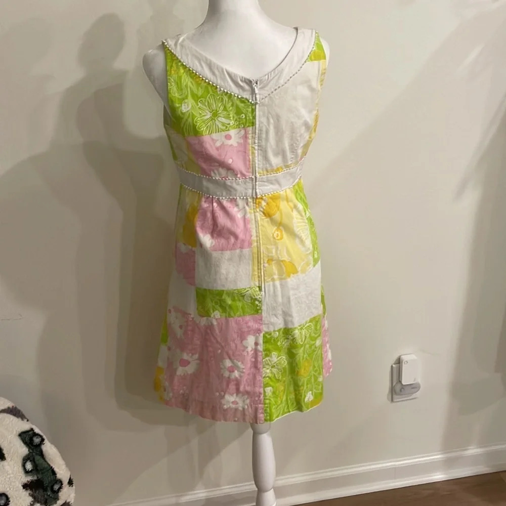 Lilly Pulitzer Multi Fresh Picked Patch Patchwork Dress - Picture 7 of 13